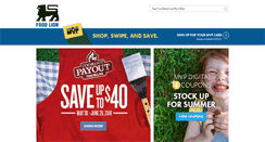 Desktop Screenshot of foodlion.com